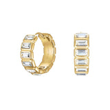 Rosefield Jewellery - Iconic Octagon Hoops - Gold