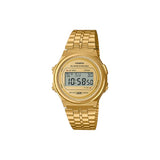 Casio Vintage Digital Round Gold Metal Band