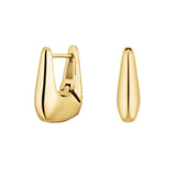 Rosefield Jewellery - Geometric Hoops - Gold