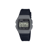 Casio - Digital Retro Gunmetal with Black strap