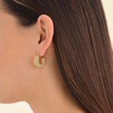 Rosefield Jewellery - Bubble hoops - Gold