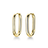 Rosefield Jewellery - Oval hoops - Gold
