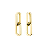 Rosefield Jewellery - NYC dual Hoops Gold
