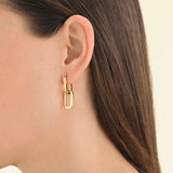 Rosefield Jewellery - NYC Dual Hoops Silver