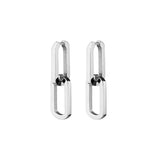 Rosefield Jewellery - NYC Dual Hoops Silver