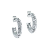 Ted Baker Jewellery - Dotetta Dotty Hoops - Silver