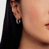 Ted Baker Jewellery - Dotetta Dotty Hoops - Silver