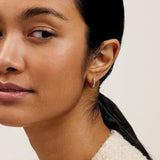 Ted Baker Jewellery - Helpie Crystal Hoops - Gold
