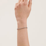 Ted Baker Jewellery - Isela Crystal Baguette Slinky Bracelet - Silver