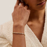 Ted Baker Jewellery - Isela Crystal Baguette Slinky Bracelet - Gold
