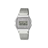 Casio - Retro Mesh Watch - Silver
