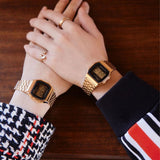 Casio - Retro Digital watch - Gold/Black