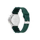 Adidas - Expression Three Analog Watch - Green/Silver
