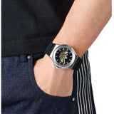 Adidas - Expression Three Analog Watch - Black/Silver