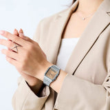 Casio - Duo Trendy Colour Watch - Silver/Bronze