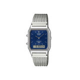 Casio - Duo Tendy Mesh - Blue/Silver