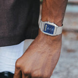 Casio - Duo Tendy Mesh - Blue/Silver