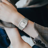 Casio - Duo Trendy Mesh Watch - Silver