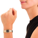 Rosefield Watch - Boxelle Crystal Black - Gold
