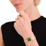 Rosefield Watches - The Boxelle - Green/Gold
