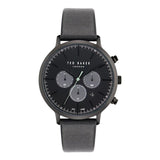Ted Baker - Haarvin Black Leather Watch