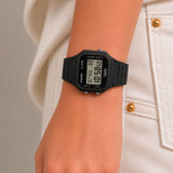 Casio - Digital Led Watch - Black Resin band