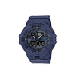 G Shock- Duo Dial Camo Utility - Navy Resin band watch
