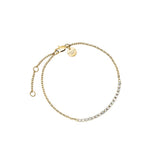 Rosefield Jewellery - Tennis Bracelet Crystal - Gold
