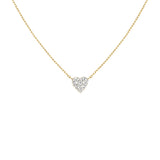Rosefield Jewellery - Pave Heart Necklace - Gold