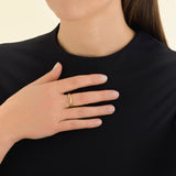 Rosefield Jewellery - Croissant Ring - Gold
