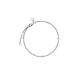 Rosefield Jewellery - Multi Crystal Bracelet - Silver