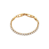 Guess Jewellery - Guess Logo Tennis Bracelet - Gold