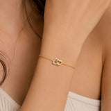 Guess Jewellery - Beloved Heart Links Bracelet - Gold