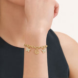 Guess Jewellery - Borboleta 4G & Charm Bracelet - Gold