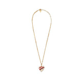 Guess - Vintage Heart Snake Charm - Gold