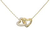 Guess - Beloved Heart Links Necklace - Gold