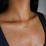 Guess - Beloved Heart Links Necklace - Gold
