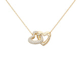Guess - Beloved Heart Links Necklace - Gold