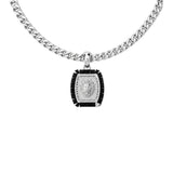 Guess Jewellery - Lion 16mm Charm Necklace - Silver