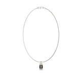 Guess Jewellery - Rebel Moon Tag Necklace - Silver