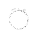 Rosefield Jewellery - Oval Bracelet - Silver