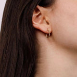 Rosefield Jewellery - Twisted Hoops - Silver