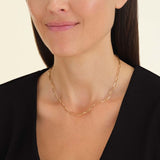 Rosefield Jewellery - Oval Chain Necklace - Gold