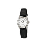 Casio - Ladies Analogue Leather Watch