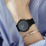 Rosefield - Mercer Watch - Black mesh