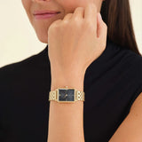 Rosefield - Octagon Black Watch - Gold