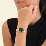 Rosefield - Octagon XS Emerald Watch - Gold