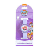 Paw Patrol Flashing Light Up Watch - Purple