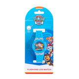 Paw Patrol Flashing Light Up Kids Watch - Blue