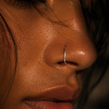 Endless Nose ring - Sterling silver